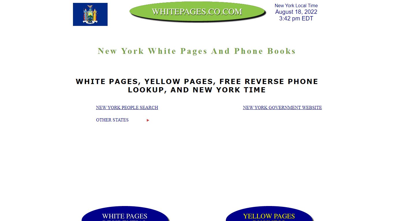 New York White Pages and Directories - .co.com